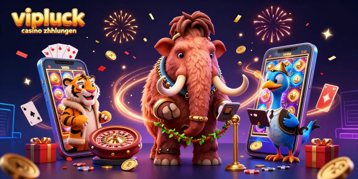 Erleben Sie die aufregenden vipluck Casino Zahlungen mit VIP-Lebensstil in dieser dynamischen 3D-Illustration.